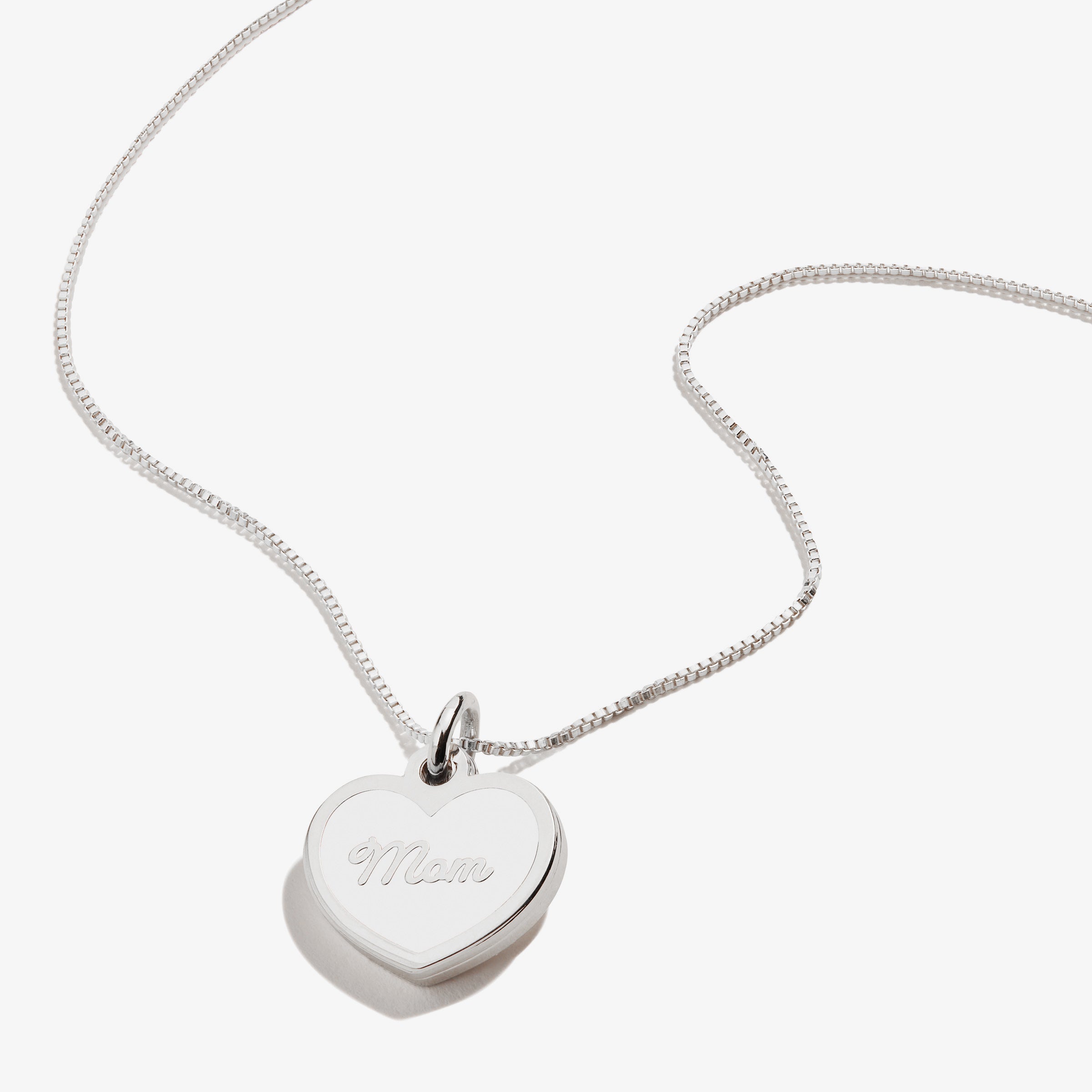 'Love You Unconditionally' Mom Duo Charm Necklace