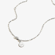 Moon + Crystal Delicate Necklace