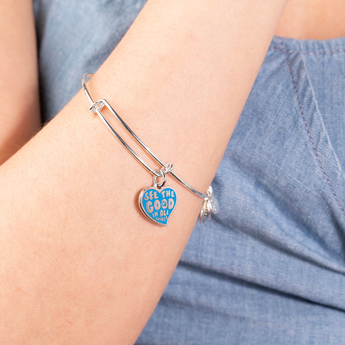 Barbie™ 'See the Good' Charm Bangle