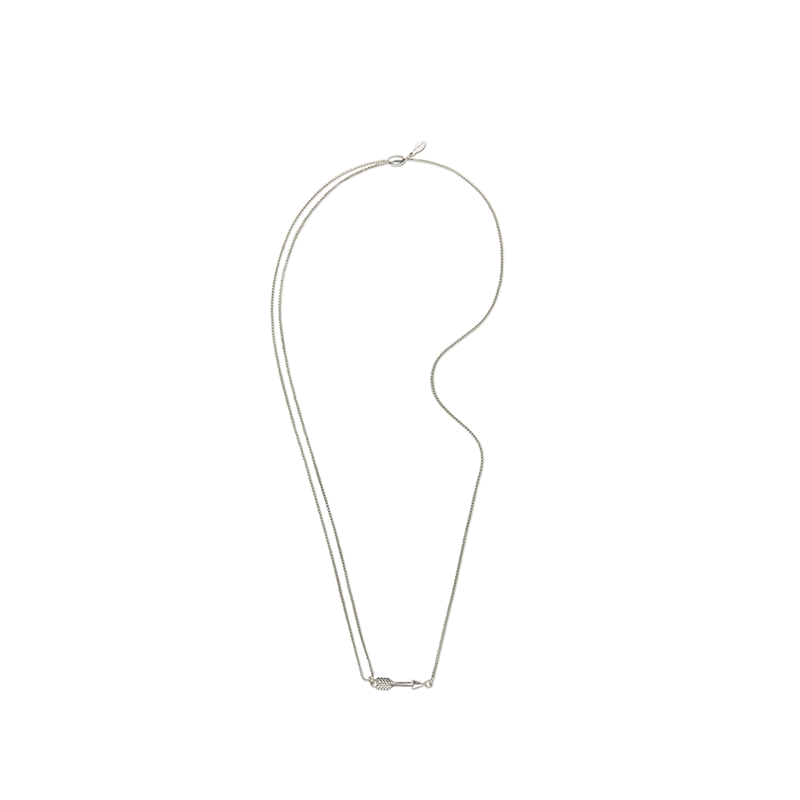 Arrow Pull Chain Necklace