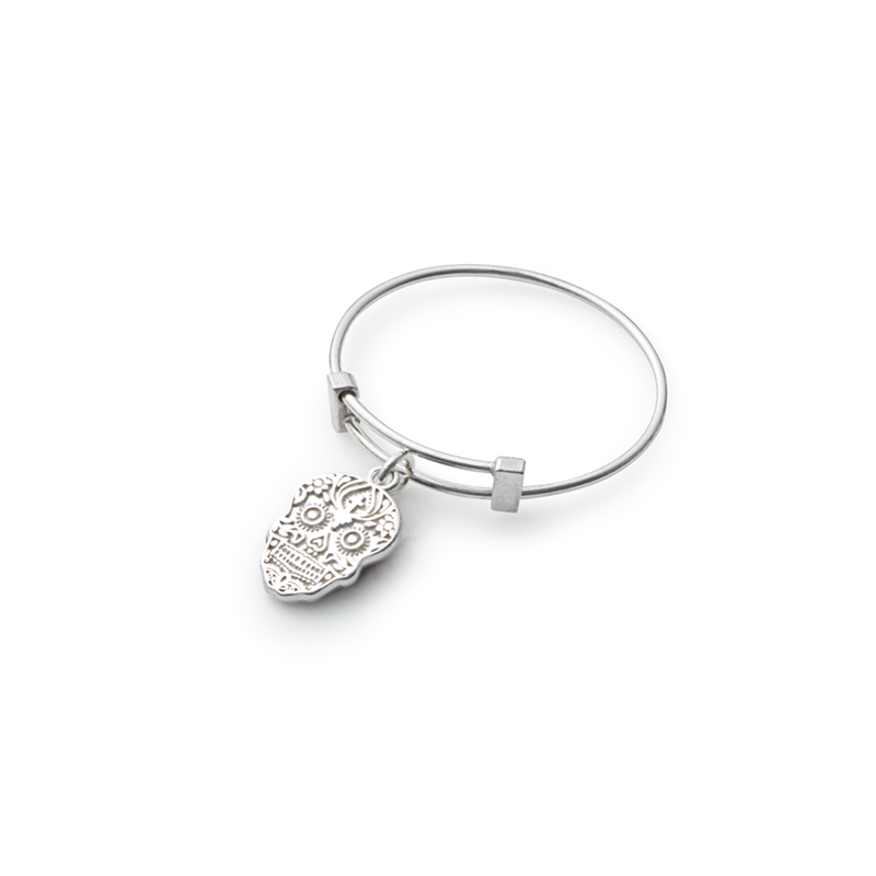 Calavera Charm Ring